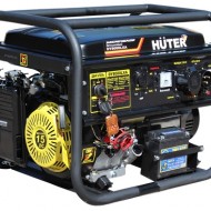 Бензиновый генератор Huter DY8000LXA с блоком автоматики