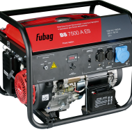 Бензиновый генератор Fubag BS 7500 A ES c коннектором автоматики