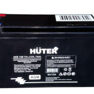 Аккумуляторная батарея Huter АКБ 12В 7Ач